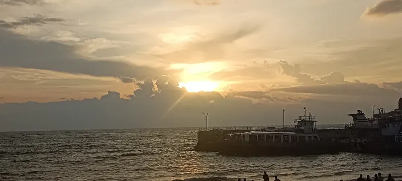 Sunrise At India's Southern Tip
