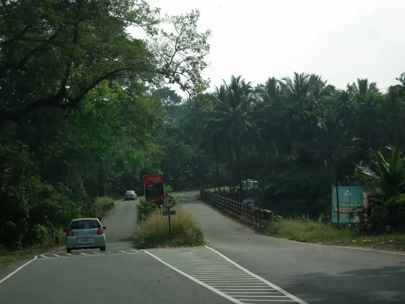 Plantation Views On The Road From Vettilappara To Athirappilly